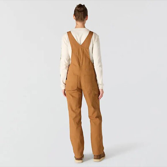 NWT Carhartt Loose Fit Brown Overalls Size Med - Picture 7 of 12